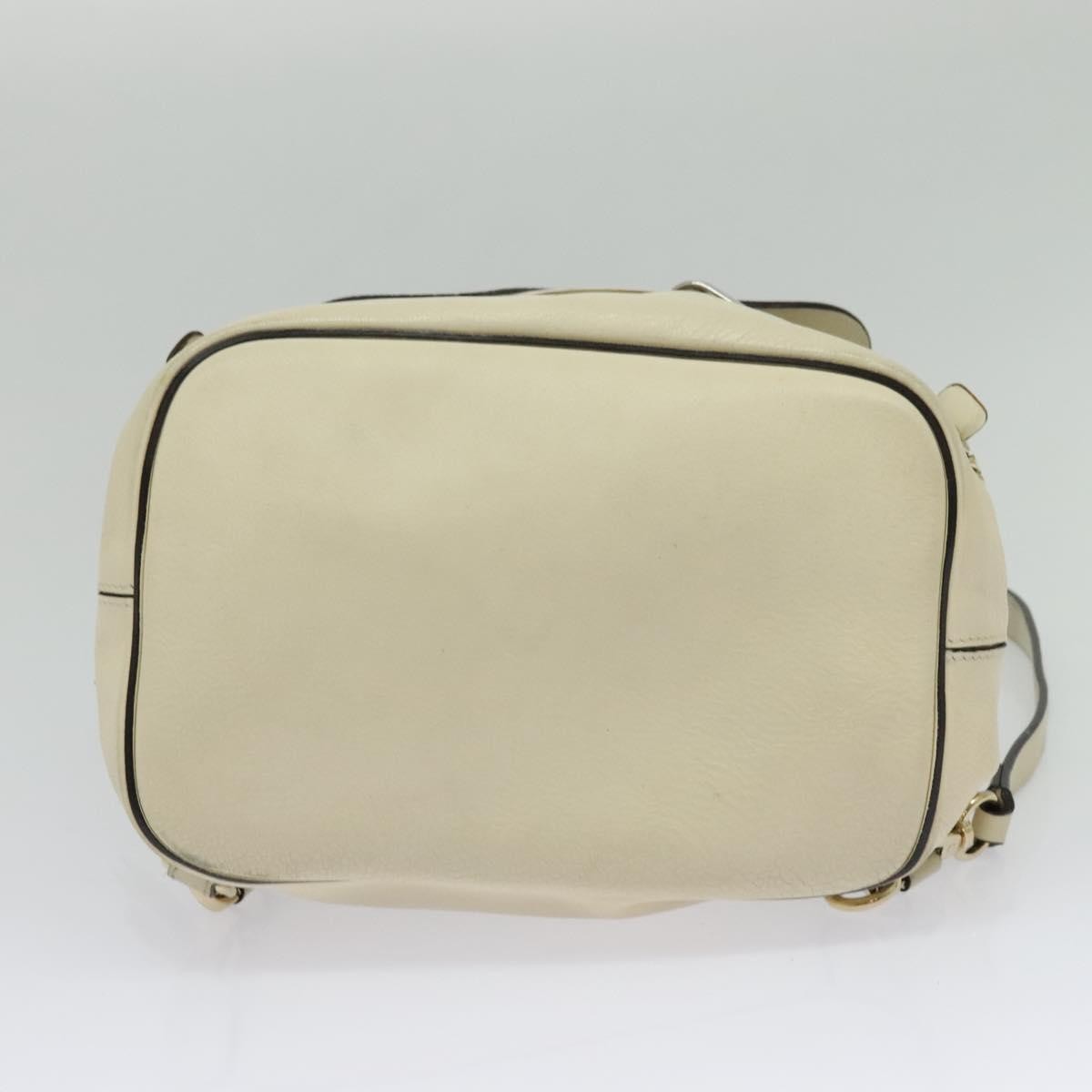 Chloe Faye Backpack Leather and Suede, BEIGE, SUEDE, Backpack