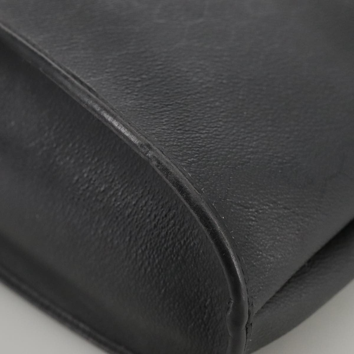 Christian Dior Vintage Honeycomb Flap Crossbody Bag Coated Canvas, BLACK, CANVAS, Crossbody bag