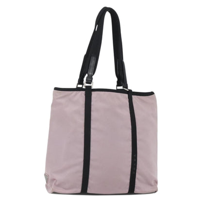 Prada Vintage Tote Tessuto, PINK, NYLON, Tote bag