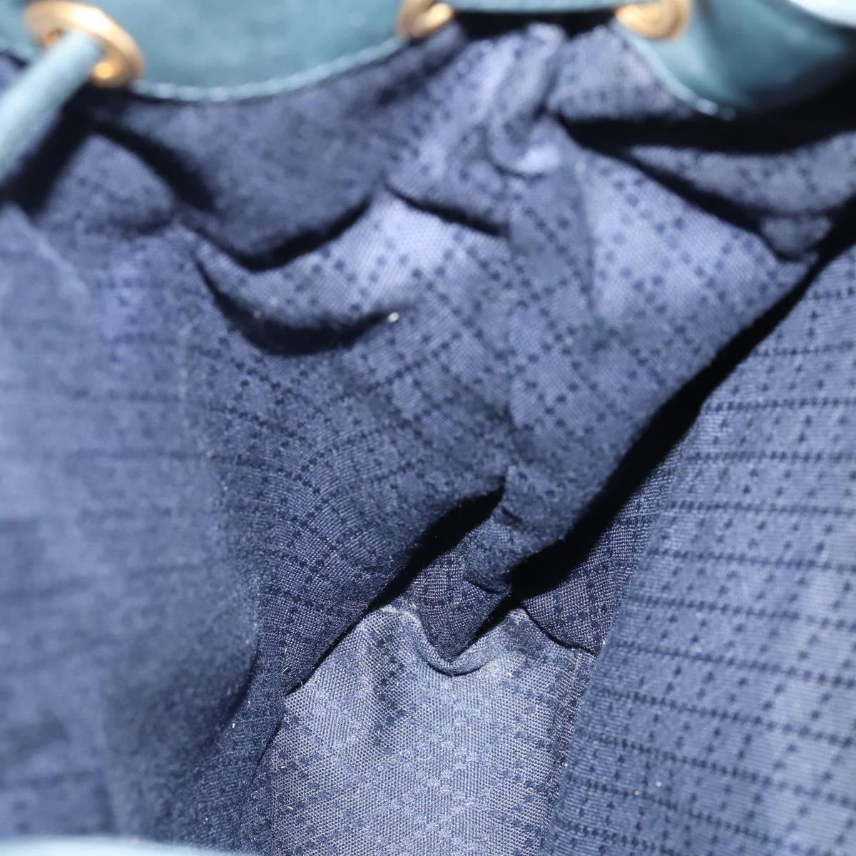 Gucci Vintage Bamboo Backpack Leather, BLACK, LEATHER, Backpack