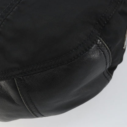 Prada Vintage Shoulder Bag Tessuto, BLACK, NYLON, Shoulder bag