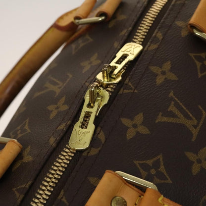 Louis Vuitton Keepall Bag Monogram Canvas, BROWN, CANVAS, Travel bag