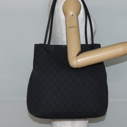 Gucci GG Canvas Bag Canvas, BLACK, CANVAS, Tote bag