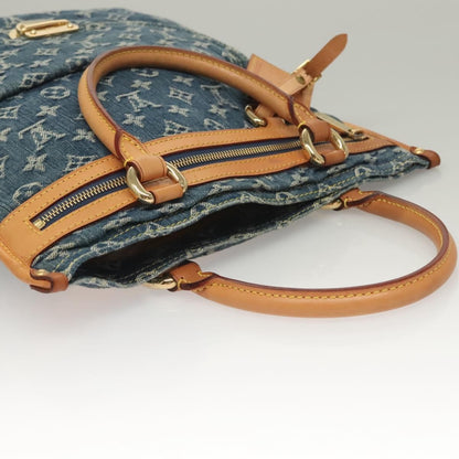 Louis Vuitton Baggy grand modèle Denim, BLUE, DENIM_JEANS, Handbag