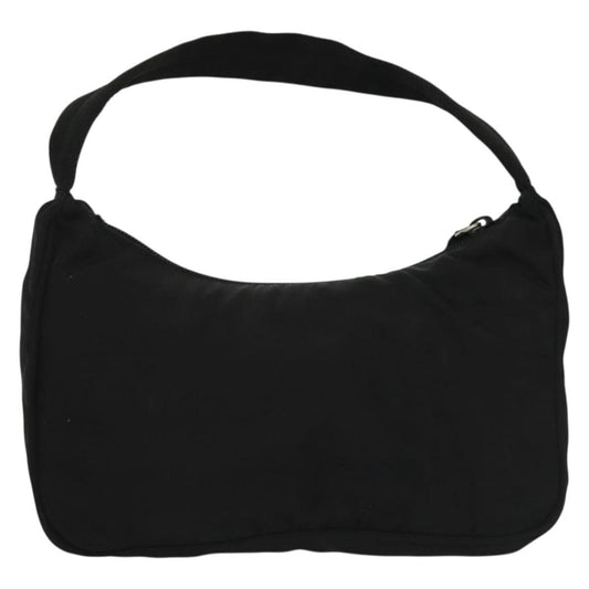 Prada Hobo Tessuto, BLACK, NYLON, Handbag