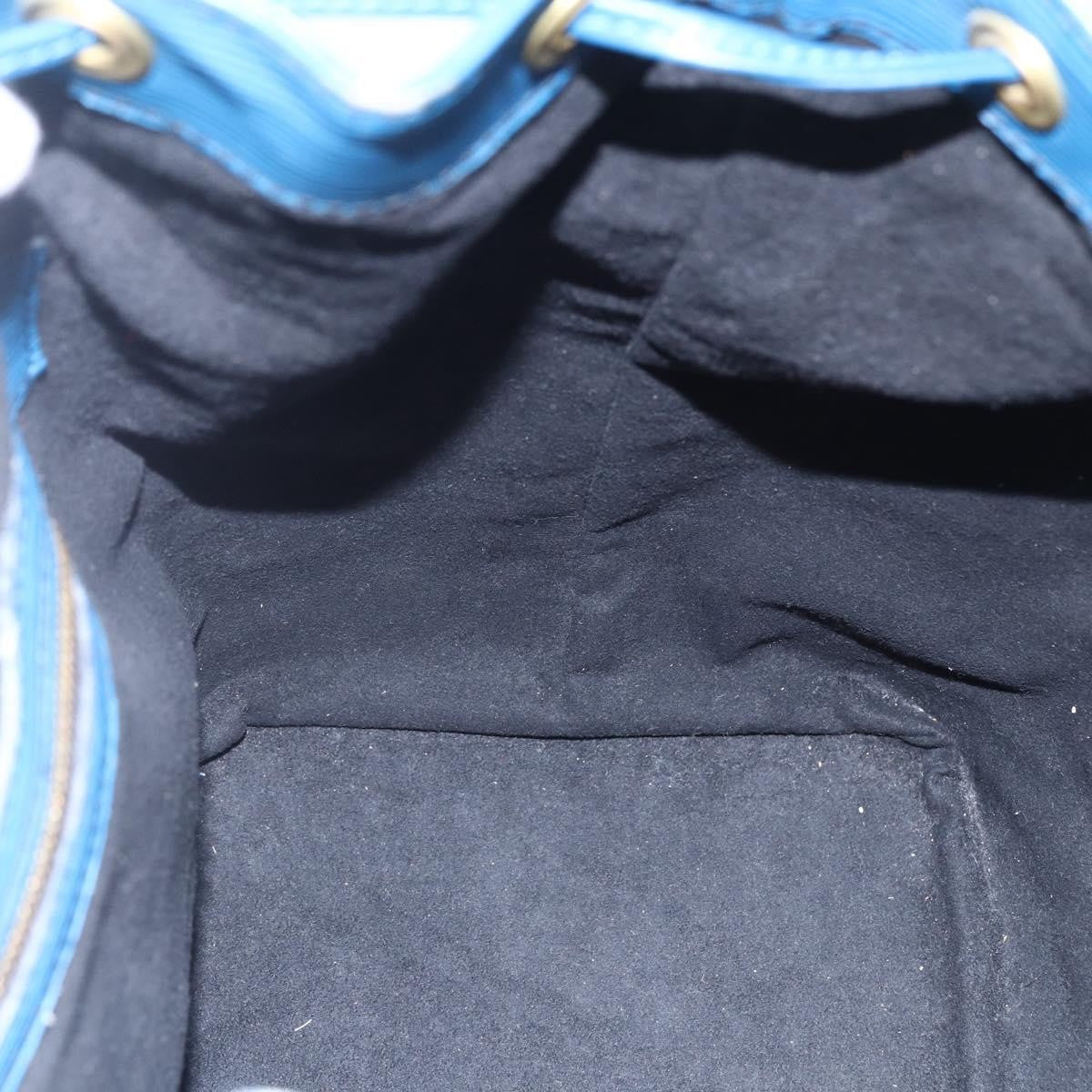 Louis Vuitton Noe Handbag Epi Leather, BLUE, LEATHER, Shoulder bag
