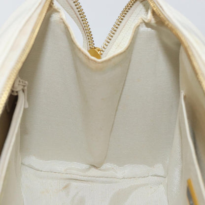 Valentino Garavani Vintage Handbag Leather, WHITE, LEATHER, Handbag