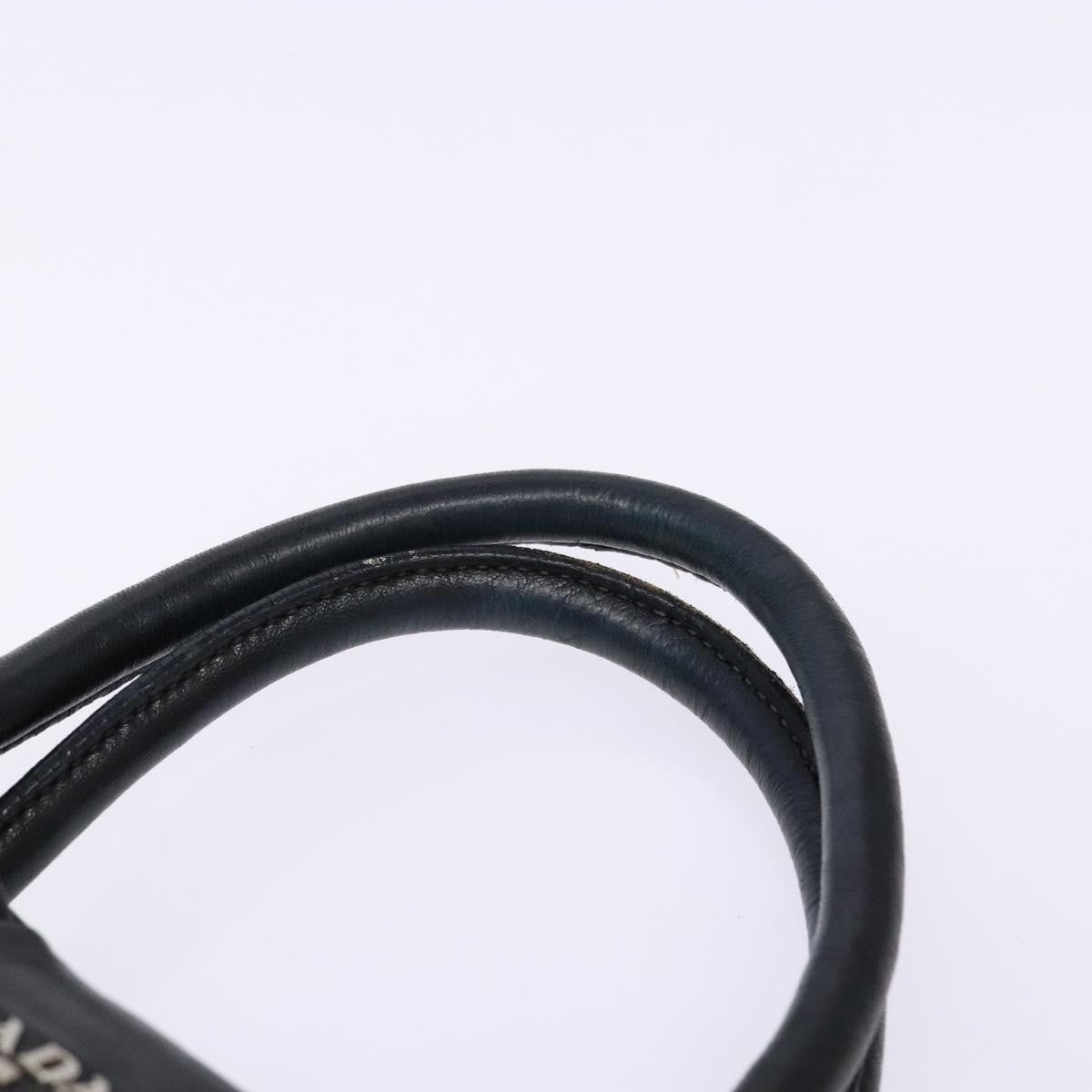 Prada Bow Tote Tessuto with Leather, BLACK, NYLON, Tote bag