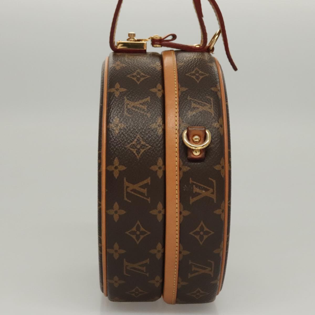 Louis Vuitton Petite Boite Chapeau Bag Monogram Canvas, BROWN, CANVAS, Shoulder bag