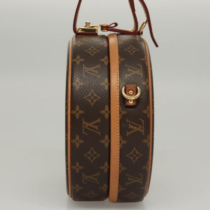 Louis Vuitton Petite Boite Chapeau Bag Monogram Canvas, BROWN, CANVAS, Shoulder bag