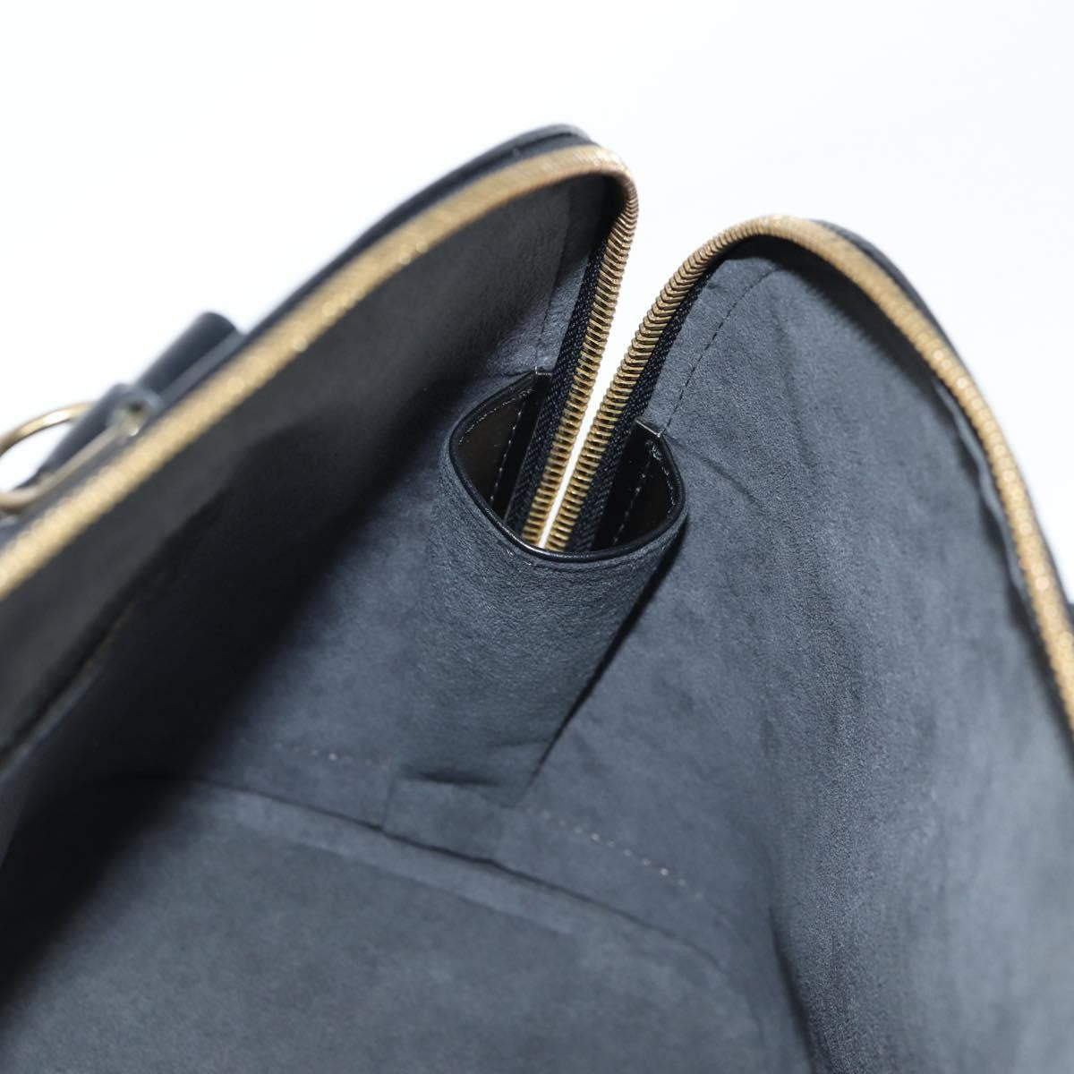 Louis Vuitton Alma Handbag Epi Leather, BLACK, LEATHER, Handbag