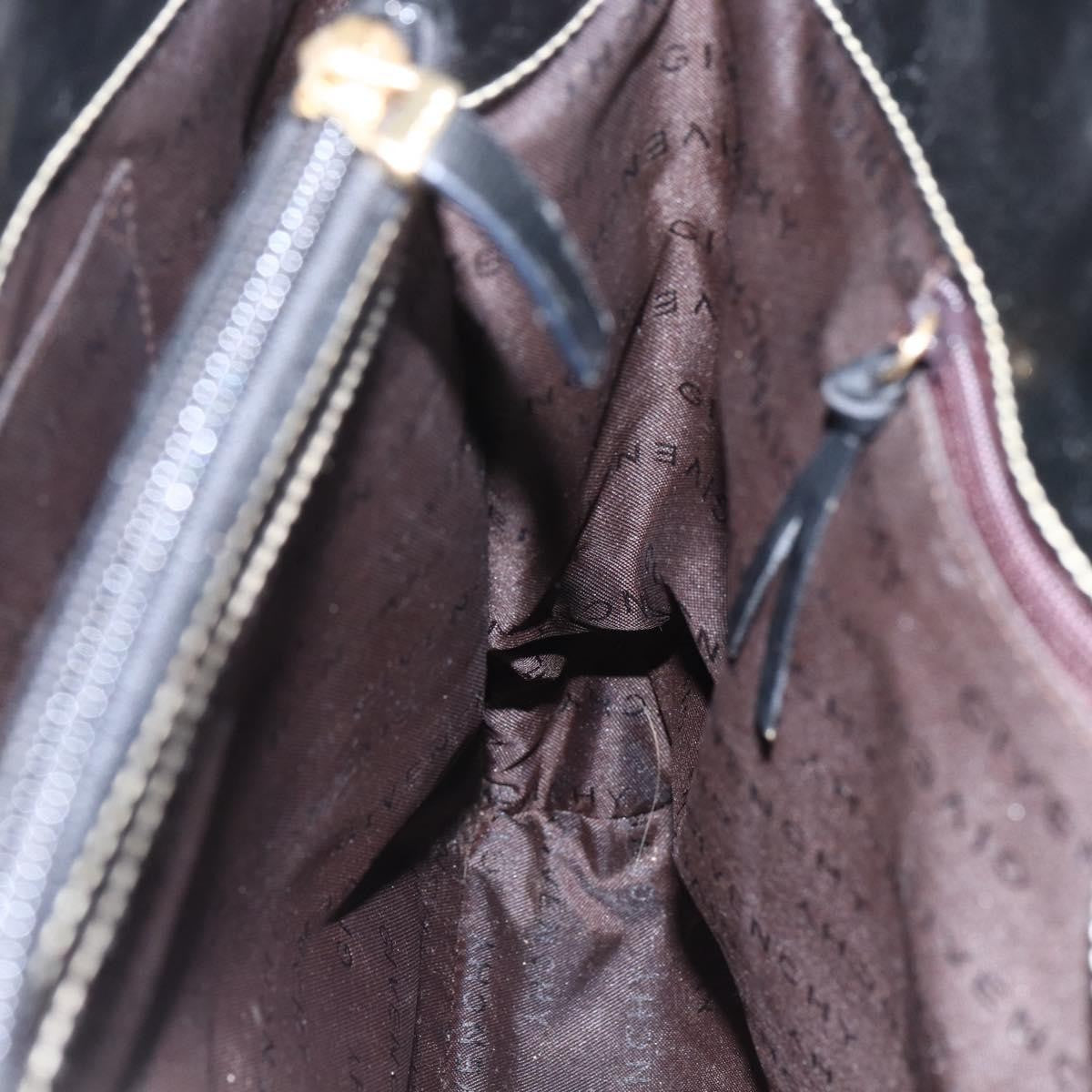 Givenchy Vintage Handbag Canvas, BLACK, CANVAS, Handbag