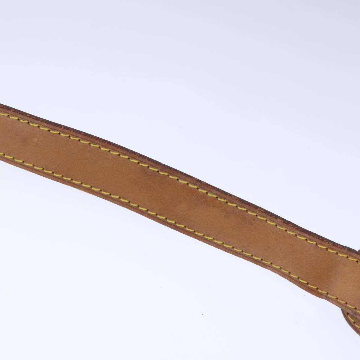 Louis Vuitton Adjustable Shoulder Strap Vachetta Leather, BEIGE, LEATHER, Straps