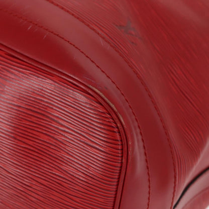 Louis Vuitton Petit Noe NM Handbag Epi Leather, RED, LEATHER, Shoulder bag