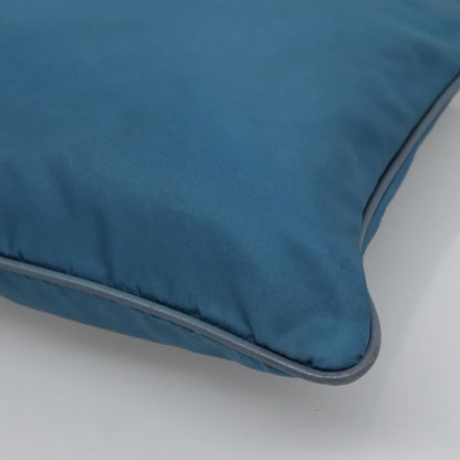 Prada Flat Messenger Bag Tessuto, BLUE, NYLON, Shoulder bag