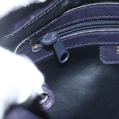 Bally Vintage Shoulder Bag Leather, PURPLE, LEATHER, Shoulder bag