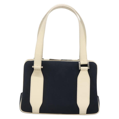 Fendi Vintage Top Handle Bag PVC, NAVY, CANVAS, Handbag