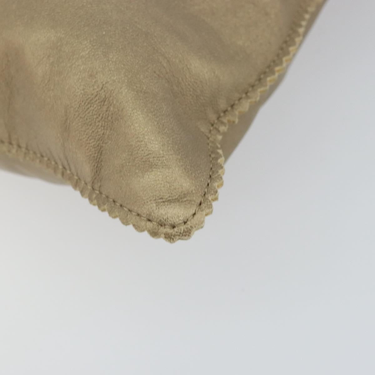 Loewe Anagram Tote Leather, GOLD, LEATHER, Tote bag