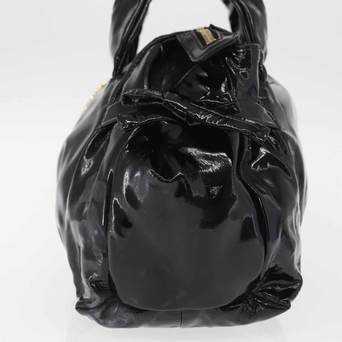 Gucci Hysteria Convertible Top Handle Bag Patent, BLACK, PATENT_LEATHER, Handbag