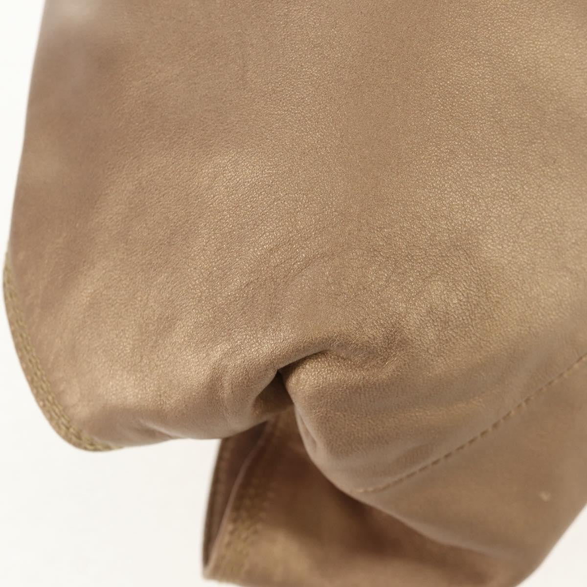 Loewe Anagram Logo Nappa Aire Hand Bag Leather, GOLD, LEATHER, Handbag