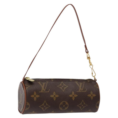 Louis Vuitton Papillon Pochette Monogram Canvas, BROWN, CANVAS, Handbag