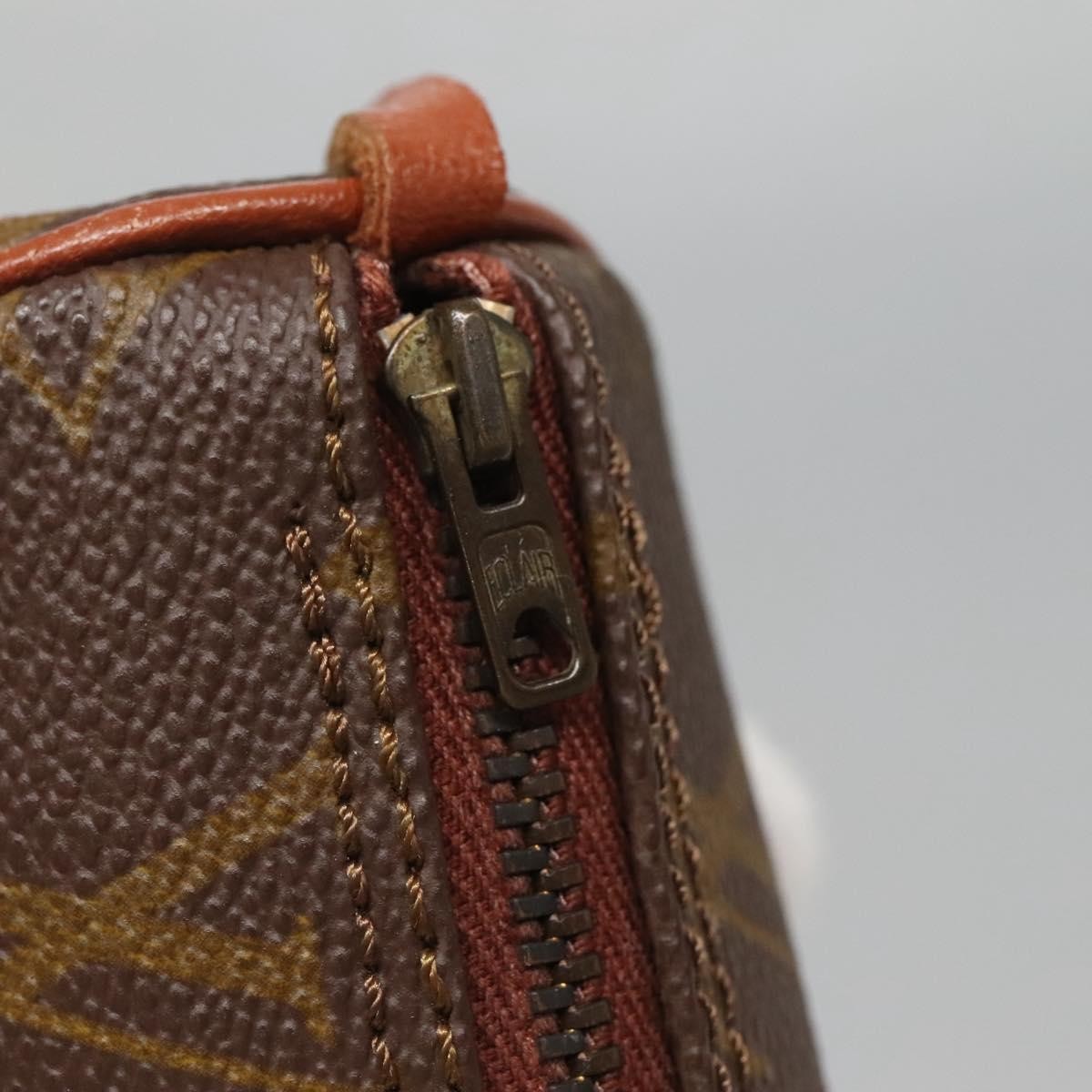 Louis Vuitton Papillon Pochette Monogram Canvas, BROWN, CANVAS, Clutche & pouche