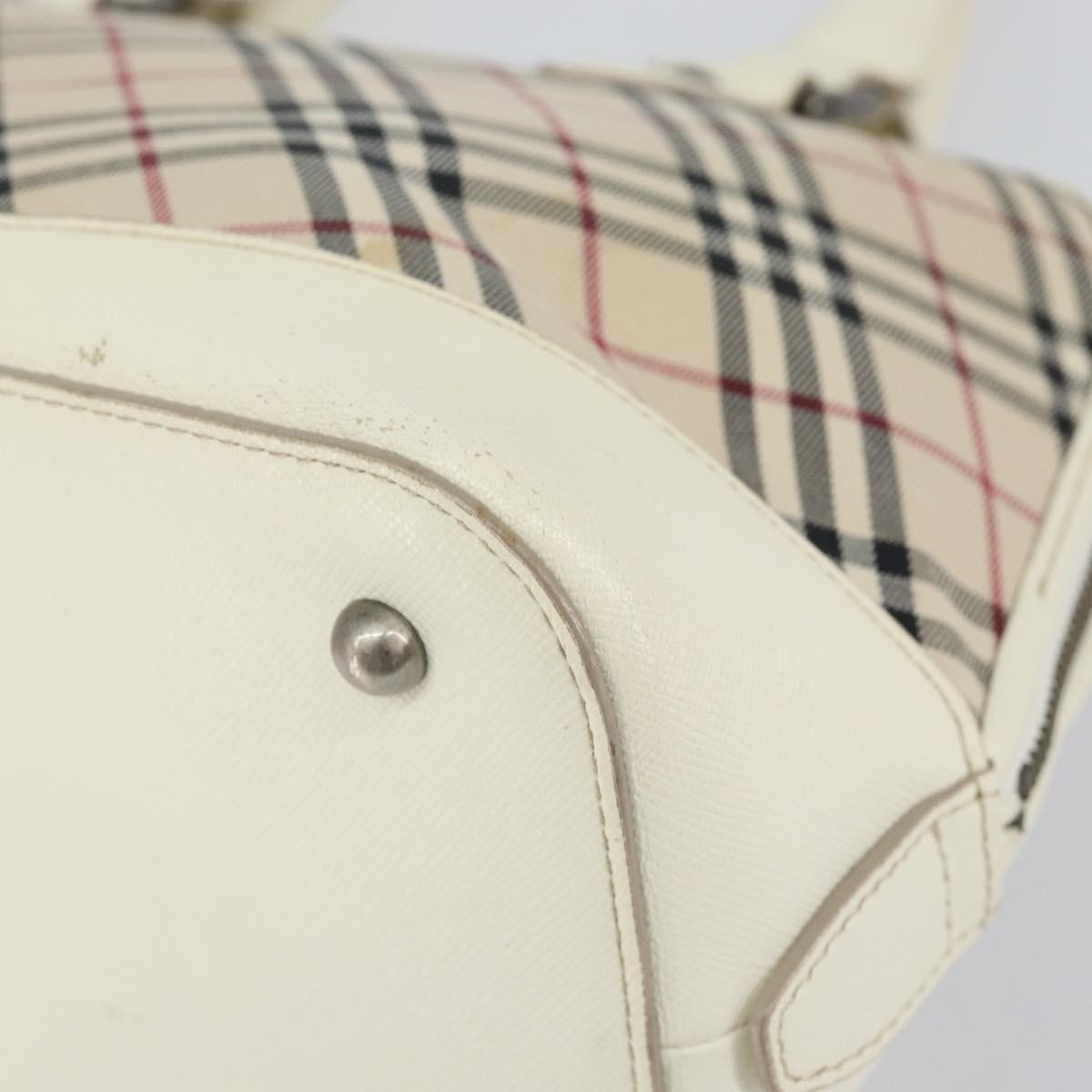 Burberry Nova Check Handbag Nova Check Canvas, BEIGE, CANVAS, Handbag
