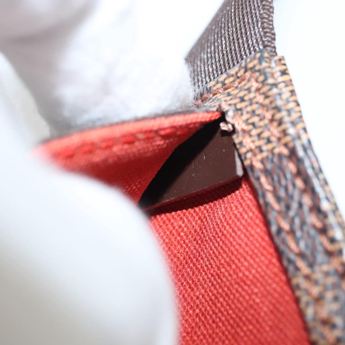 Louis Vuitton Geronimos Waist Bag Damier, BROWN, CANVAS, Shoulder bag