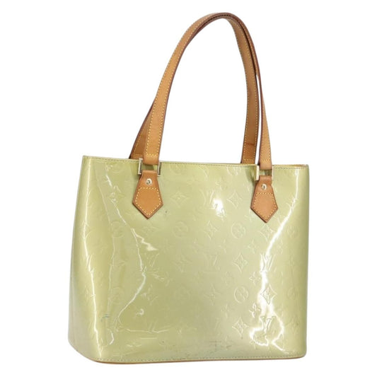 Louis Vuitton Houston Handbag Monogram Vernis, GRAY, PATENT_LEATHER, Handbag