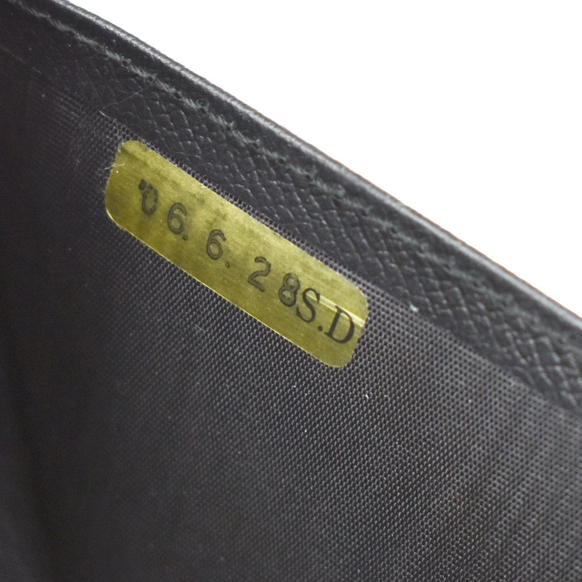 Chanel CC Button Bi-Fold Wallet Leather, BLACK, LEATHER, Wallets