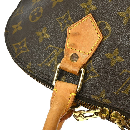 Louis Vuitton Alma Handbag Monogram Canvas, BROWN, CANVAS, Handbag