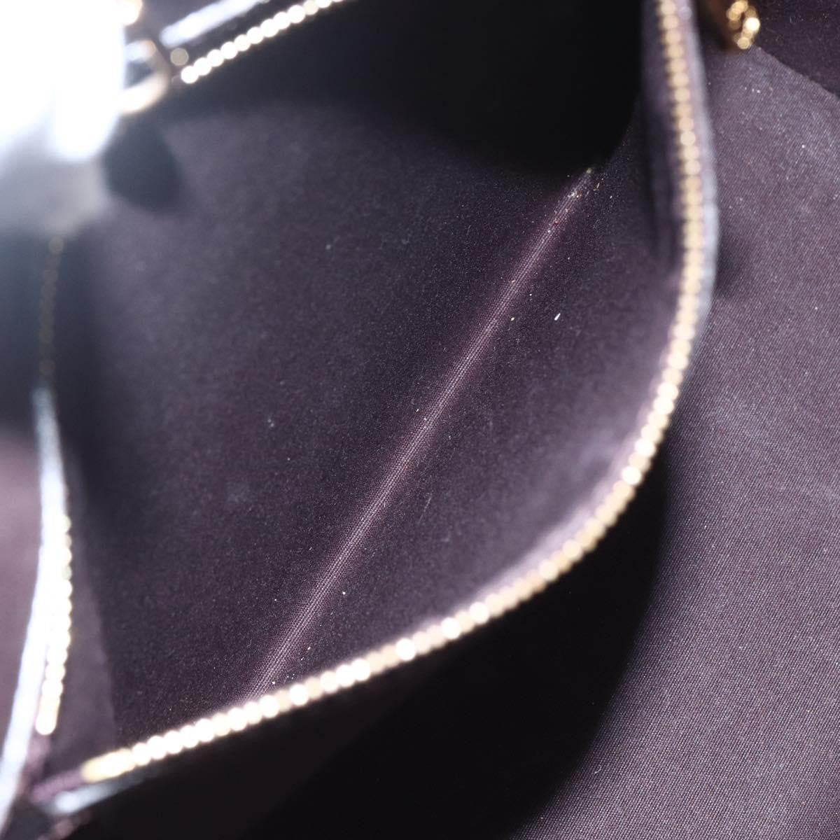 Louis Vuitton Avalon Handbag Monogram Vernis, PURPLE, PATENT_LEATHER, Handbag