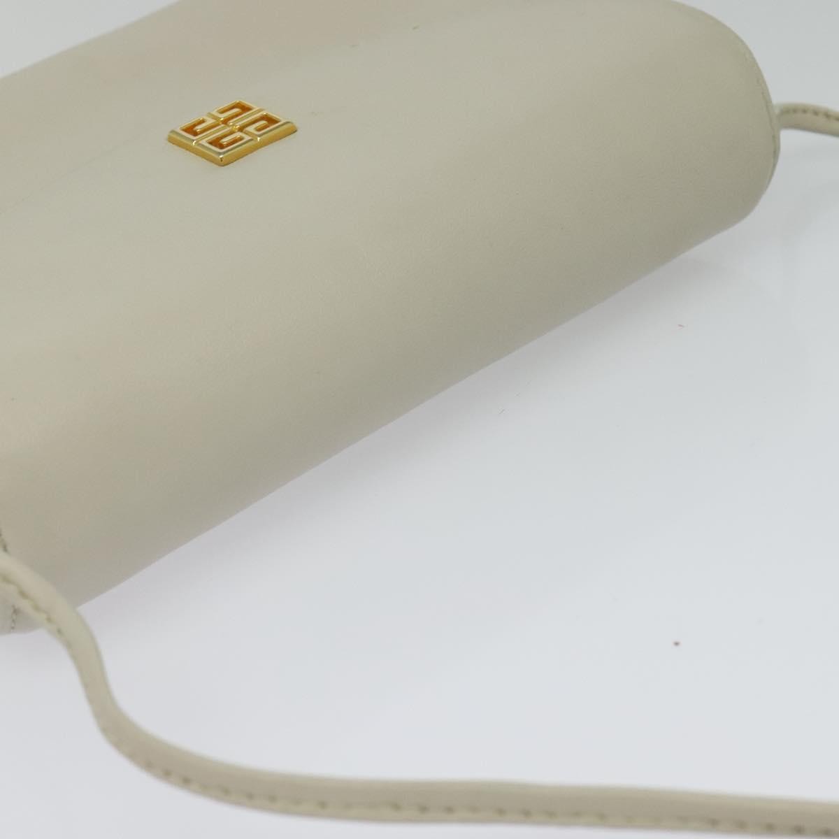 Givenchy 4G shoulder Bag Leather, WHITE, LEATHER, Shoulder bag