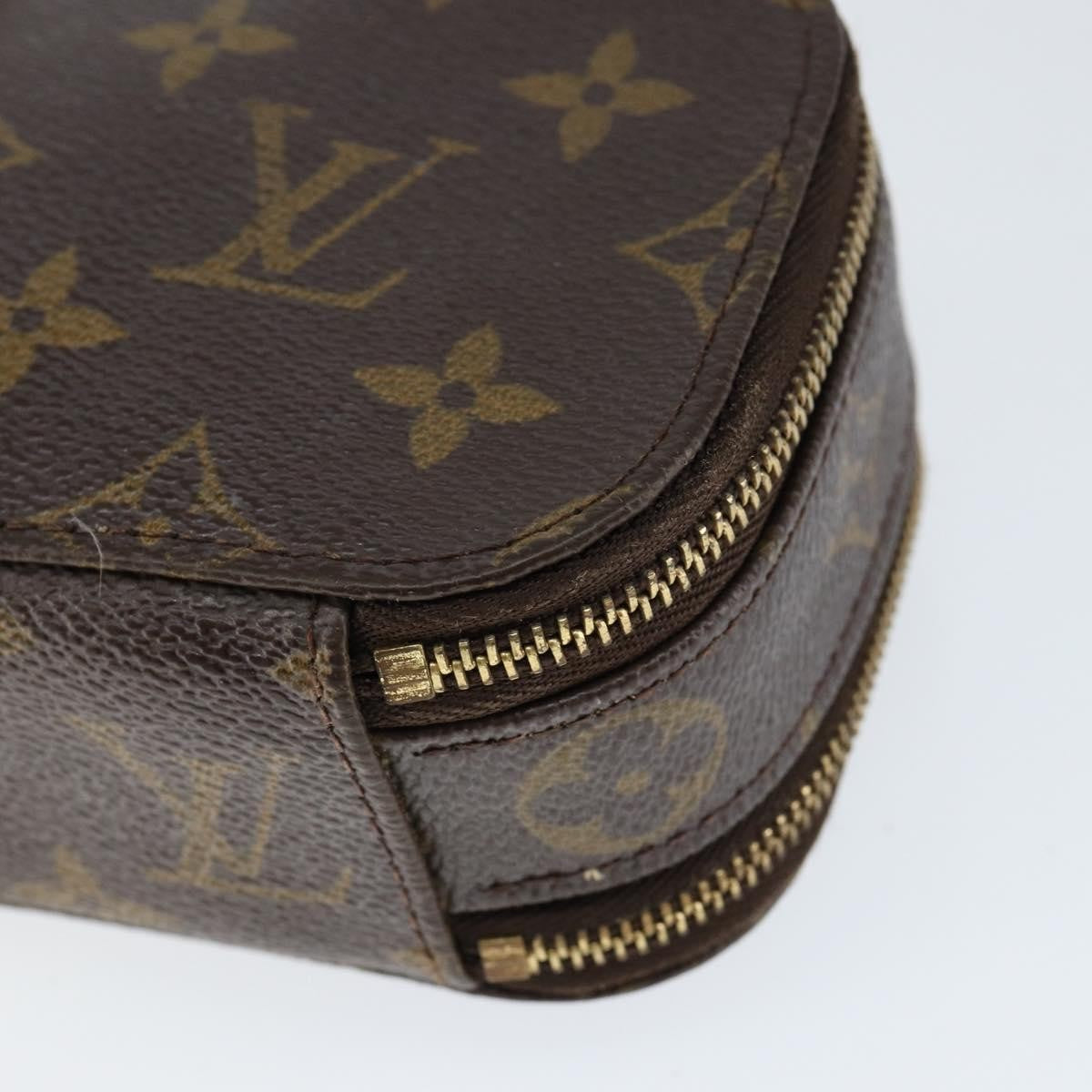 Louis Vuitton Pochette Accessoires Monogram Canvas, BROWN, CANVAS, Clutche & pouche