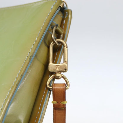 Louis Vuitton Lexington Pochette Monogram Vernis, GREEN, PATENT_LEATHER, Clutche & pouche