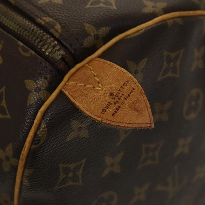 Louis Vuitton Keepall Bag Monogram Canvas, BROWN, CANVAS, Travel bag