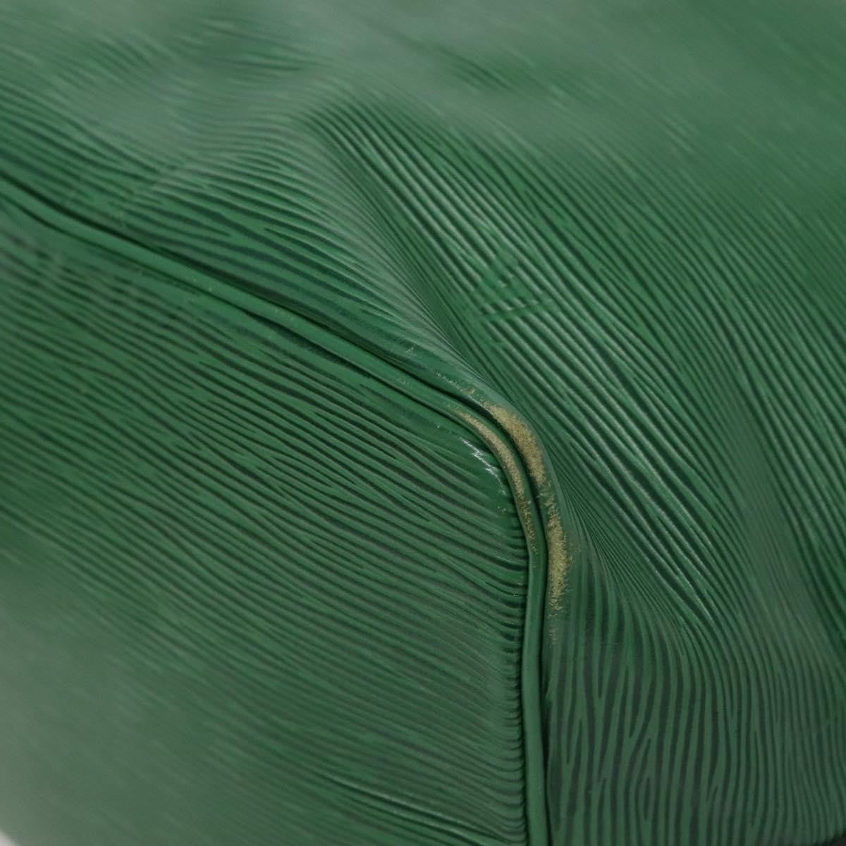 Louis Vuitton Petit Noe Handbag Epi Leather, GREEN, LEATHER, Handbag