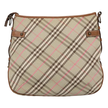 Burberry Nova check Shoulder bag Canvas, BEIGE, CANVAS, Shoulder bag