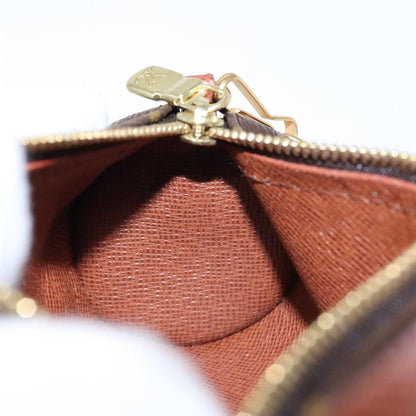 Louis Vuitton Papillon Pochette Monogram Canvas, BROWN, CANVAS, Handbag