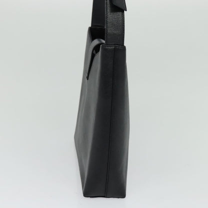 Salvatore Ferragamo Gancio Flap Hobo Leather, BLACK, LEATHER, Shoulder bag