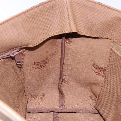 Burberry Nova Check Tote Canvas and Leather, BEIGE, CANVAS, Tote bag