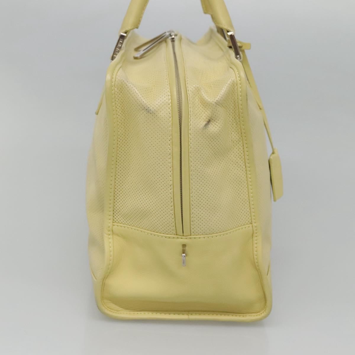 Loewe Amazona NM Bag Leather, YELLOW, LEATHER, Handbag