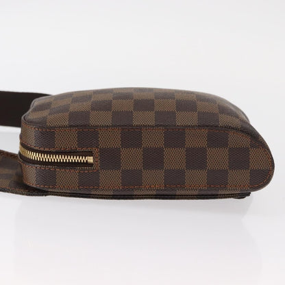 Louis Vuitton Geronimos Waist Bag Damier, BROWN, CANVAS, Shoulder bag