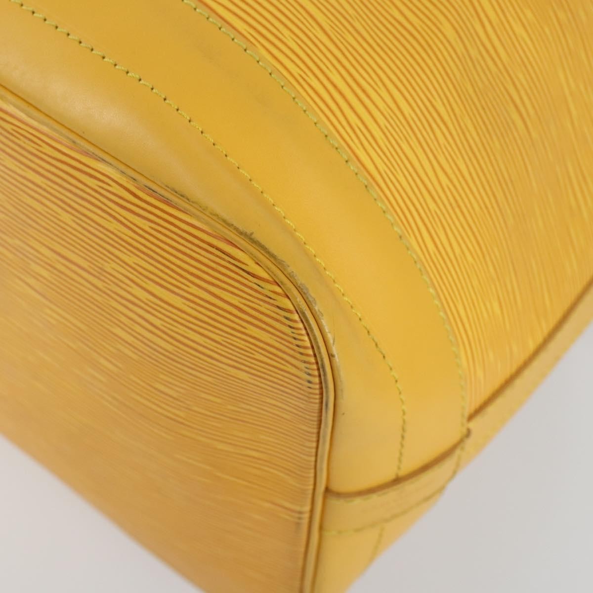 Louis Vuitton Noe Handbag Epi leather, YELLOW, LEATHER, Shoulder bag