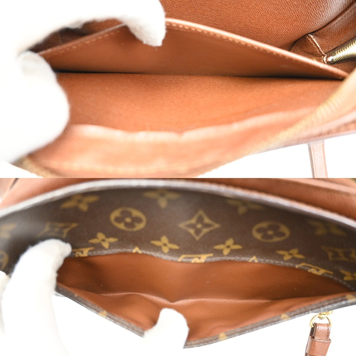 Louis Vuitton Pochette Orsay Monogram Canvas, BROWN, CANVAS, Clutche & pouche