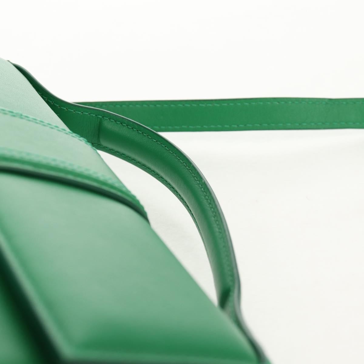 Jacquemus Le Bambinou Flap Bag Leather, GREEN, LEATHER, Handbag