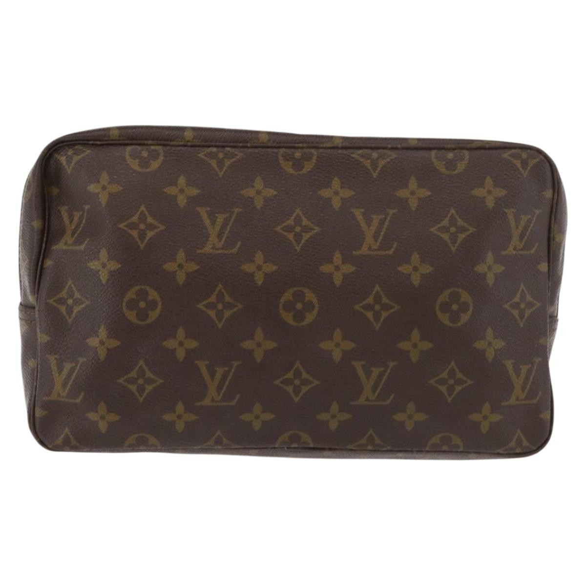 Louis Vuitton Trousse Toilette Monogram Canvas, Brown, Canvas, Clutch