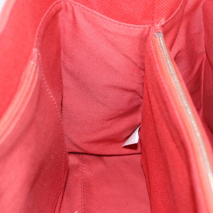 Burberry Nova Check Blue Label Canvas, ORANGE, CANVAS, Handbag