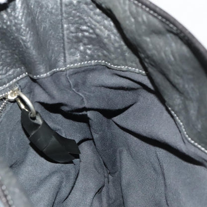 Chloe Vintage Shoulder Bag Leather, BLACK, LEATHER, Shoulder bag