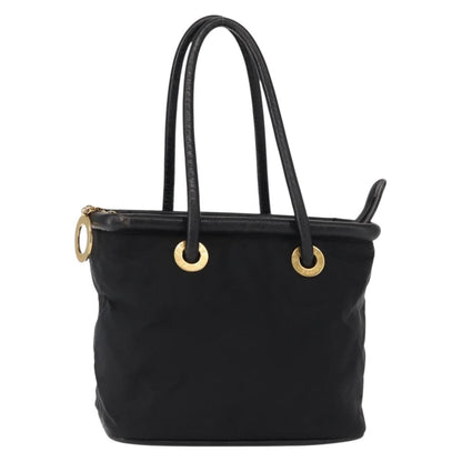 Celine Handbag Nylon, BLACK, NYLON, Handbag